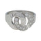 Bague 53 Bague Dinh Van, "Menottes R12", or blanc, diamants. 58 Facettes 29973
