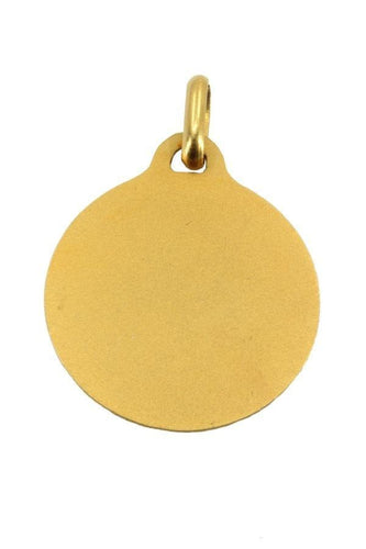 Pendentif Médaille Vierge signée Augis 58 Facettes 33261