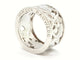 Bague 54 Van der Bauwede Bague Or blanc 58 Facettes 00043GD
