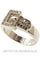 Bague 61 Bague ceinture diamantée 58 Facettes 5331