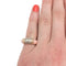 Bague 46 Bague Van Cleef et Arpels "Philippine" en or jaune, corail rose et diamants. 58 Facettes 25908-1