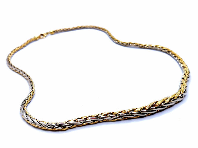 Collier Collier Maille palmier Or jaune 58 Facettes 997155CN