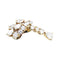 Boucles d'oreilles Boucles d'oreilles pendantes en or jaune et diamants. 58 Facettes 30531