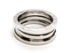 Bague 56 Bulgari Bague B. Zéro1 Or blanc 58 Facettes 1139157CN