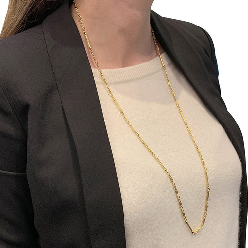 Collier Sautoir en or jaune. 58 Facettes 30200