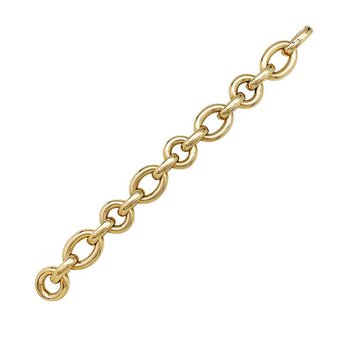 Bracelet Bracelet Chaumet en or jaune, maille fantaisie. 58 Facettes 30472