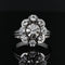Bague 50 Bague en or blanc saphirs blancs 58 Facettes 19-517C-50