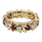 Bague 50 Bague Tiffany&Co. "Sixteen Stones", or jaune, platine, diamants et rubis. 58 Facettes 30402