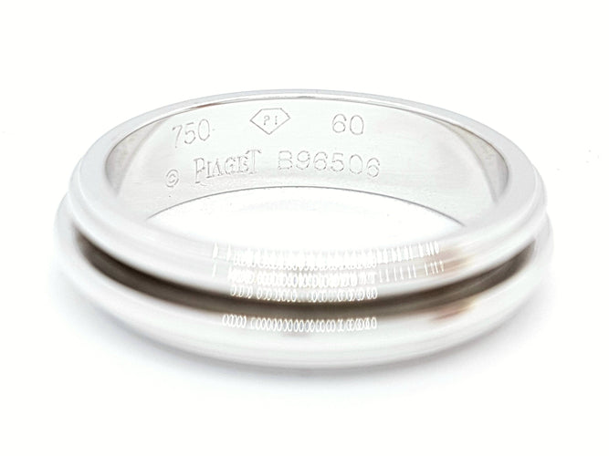 Bague 60 Piaget Bague Possession Or blanc 58 Facettes 00028CN