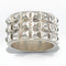 Bague Bague Hermès modèle espionne en argent 58 Facettes 0