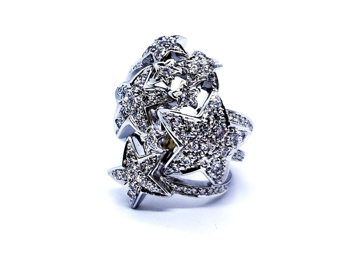 Bague 53 Bague Or blanc Diamant 58 Facettes 1034202CN