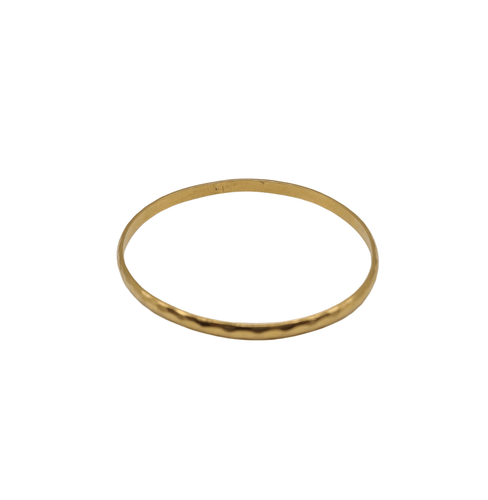 Bracelet Jonc or jaune 18 carats 58 Facettes