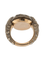 Bague 53 Pomellato - Bague Tango Grand Modèle Or Jaune, Quartz Fumé Facetté et Diamants 58 Facettes