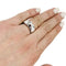 Bague 54 Bague Chaumet "Liens" en or blanc et diamants. 58 Facettes 30243