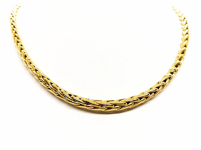Collier Collier Maille palmier Or jaune 58 Facettes 1167343CN