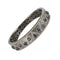 Bracelet Bracelet argent diamants et cyanites 58 Facettes 18-329