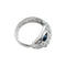 Bague 53 Bague Bulgari "Serpenti" en or blanc, diamants et saphirs. 58 Facettes 30128