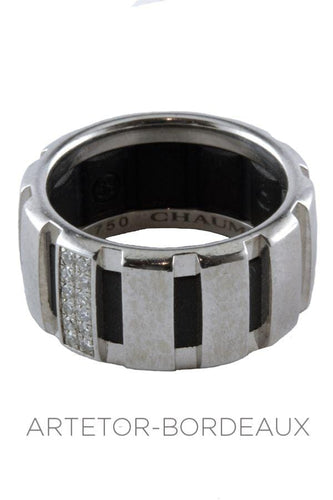 Bague 54 Bague Chaumet Classe one Or Blanc 58 Facettes 20931