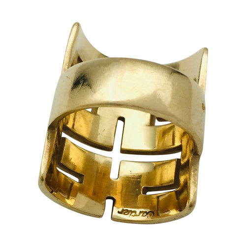 Bague 50 Bague Cartier "Méandre" en or jaune 58 Facettes 29044-1