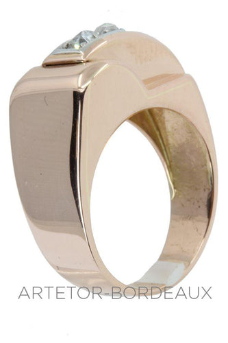 Bague 54 Bague tank diamants 58 Facettes 34731