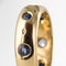Bague 53 Bague or jaune et saphirs 58 Facettes 12-131-6608616-53