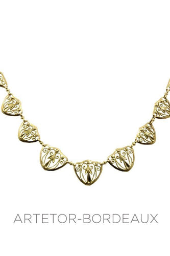 Collier Draperie filigrane 58 Facettes 30941