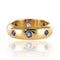 Bague 53 Bague or jaune et saphirs 58 Facettes 12-131-6608616-53