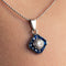 Pendentif Pendentif art déco diamants saphirs calibrés 58 Facettes 16-148