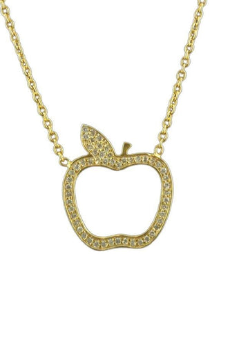 Collier Collier pomme diamants 58 Facettes 18941