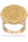 Bague 54 Bague pièce 20 Francs Napoléon III 58 Facettes 35801