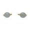 Boucles d'oreilles Boucles d'oreilles Pomellato, "Luna" en or rose et aigue-marine. 58 Facettes 30685