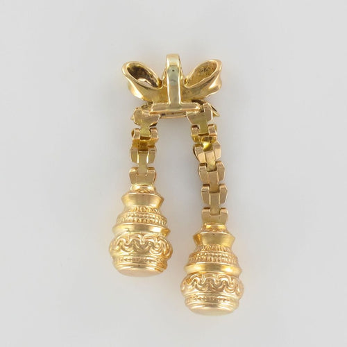 Pendentif Pendentif nœud et pampilles en or 58 Facettes 17-119