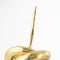 Boucles d'oreilles Boucles d'oreilles or jaune et turquoise du Turkménistan 58 Facettes 17-323