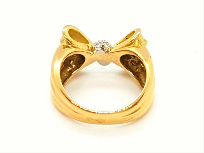 Bague 53 Bague Or jaune Diamant 58 Facettes 00022GD