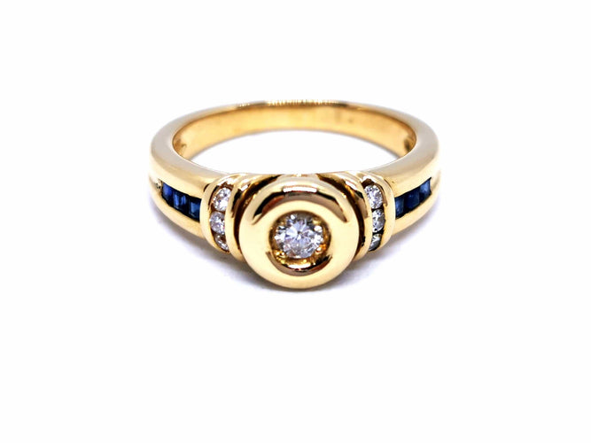 Bague 53 Bague Or jaune Diamant 58 Facettes 815609CN