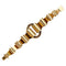 Bracelet Bracelet Tank en or rose, diamants et pierres rouges. 58 Facettes 29753