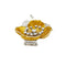 Broche Broche "Eglantine" Boucheron en or et platine, émail et diamants. 58 Facettes 30428