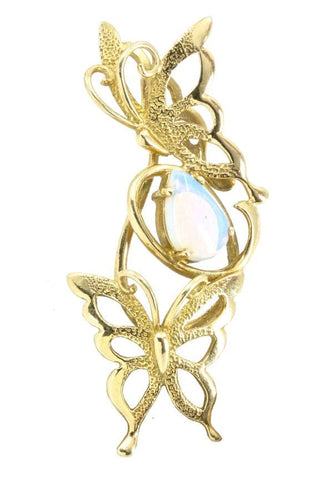 Pendentif Pendentif papillons opale 58 Facettes 038231