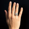 Bague 54 Bague rétro diamants bouquet 58 Facettes 20-196-51