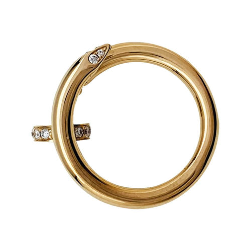 Bague 49 Bague Cartier "Juste un Clou" en or jaune et diamants. 58 Facettes 29970