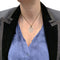 Pendentif Pendentif Poiray, "Coeur Fil", or blanc, diamants. 58 Facettes 30212