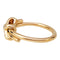 Bague 55 Bague Chaumet "Jeux de Liens" or rose et diamants. 58 Facettes 30679