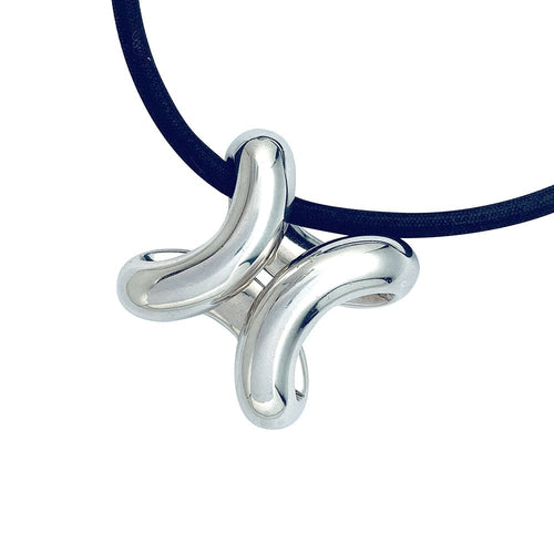 Collier Collier Hermès "Lima" en argent. 58 Facettes 30096