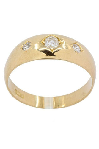 Bague 58 Jonc diamants 58 Facettes 35221