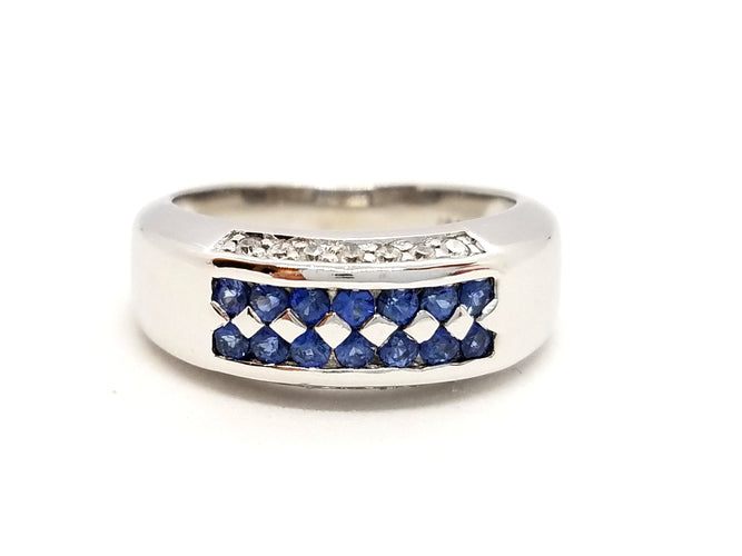Bague 53 Bague Or blanc Diamant 58 Facettes 718105CN