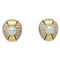 Boucles d'oreilles Boucles d'oreilles Cartier, en or jaune, perles et diamants. 58 Facettes 26509
