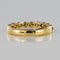 Bague 61 Demi Alliance diamants sur or jaune 58 Facettes 18-077-61