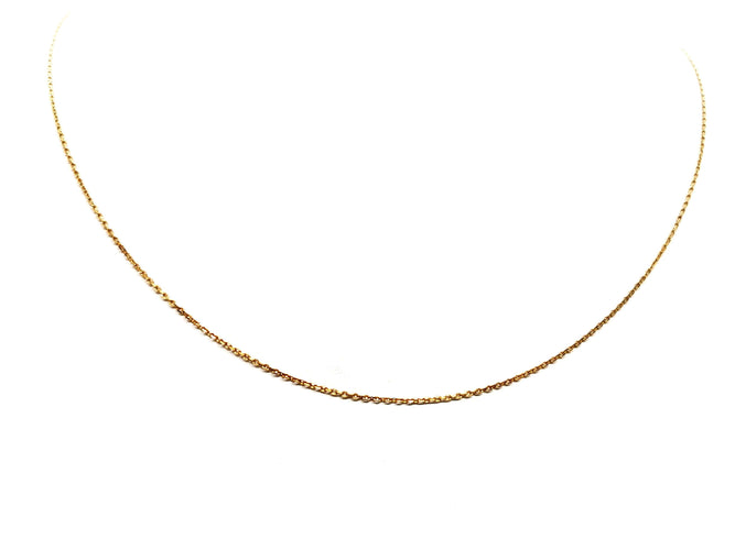 Collier Collier Maille forçat Or jaune 58 Facettes 1141233CD