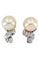 Boucles d'oreilles Boucles clips perles et diamants 58 Facettes 34211