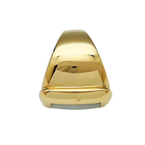 Bague 51 Bague Van Cleef & Arpels, collection "Babylone", or jaune, nacre. 58 Facettes 30447